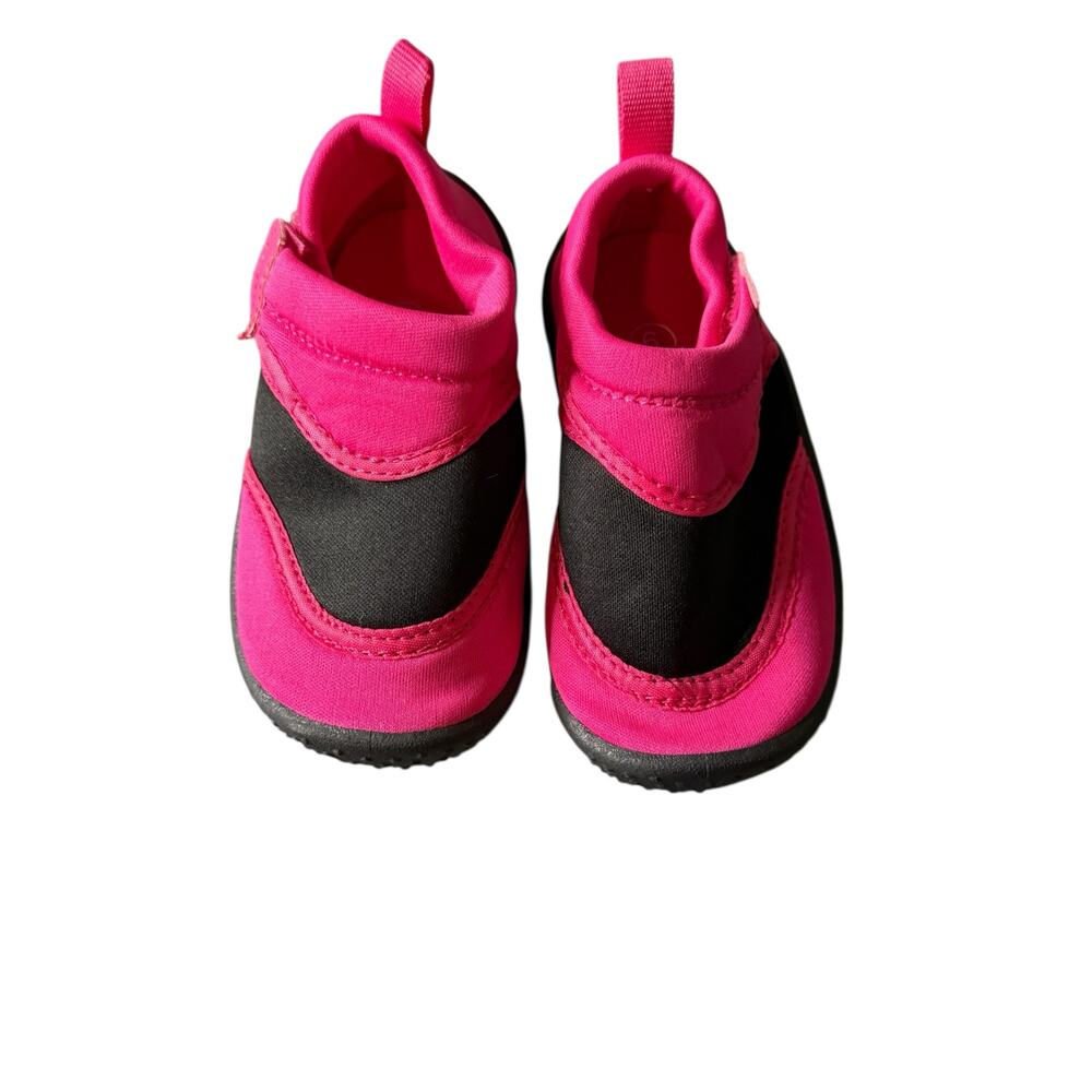 Destination Holiday Girls Pink Black Water Shoes Toddler Girls Size 6